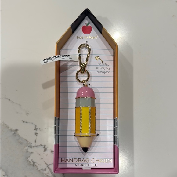 True To Form Accessories - 🖍️ True to Form Crayon Handbag Charm – A Must-Have for Teachers!